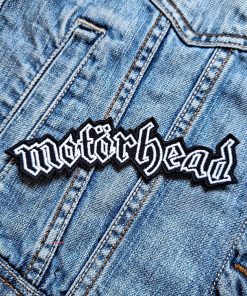 Motorhead | Embroidered Patch Badge Applique Iron on | Trendy | DIY | Decorative | Collectible