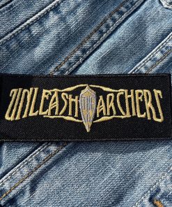 Unleash The Archers | Embroidered Patch Badge Applique Iron on | Trendy | DIY | Decorative | Collectible