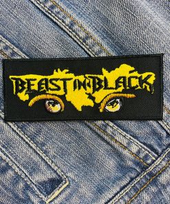 Beast In Black Band | Finnish Metal | Anton Kabanen | Berserker | Embroidered Patch Badge Applique Iron on | Trendy | DIY | Decorative | Collectible