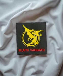 Alternative view of Black Sabbath Demon Logo Patch Iron-On
