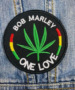 Bob Marley | Jamaican Reggae | The Wailers | One Love | Exodus | Embroidered Patch Badge Applique Iron on | Trendy | DIY | Decorative | Collectible