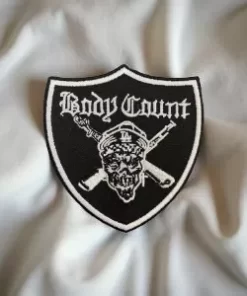 Body Count Shield Logo Patch – Iron-On - Image 2