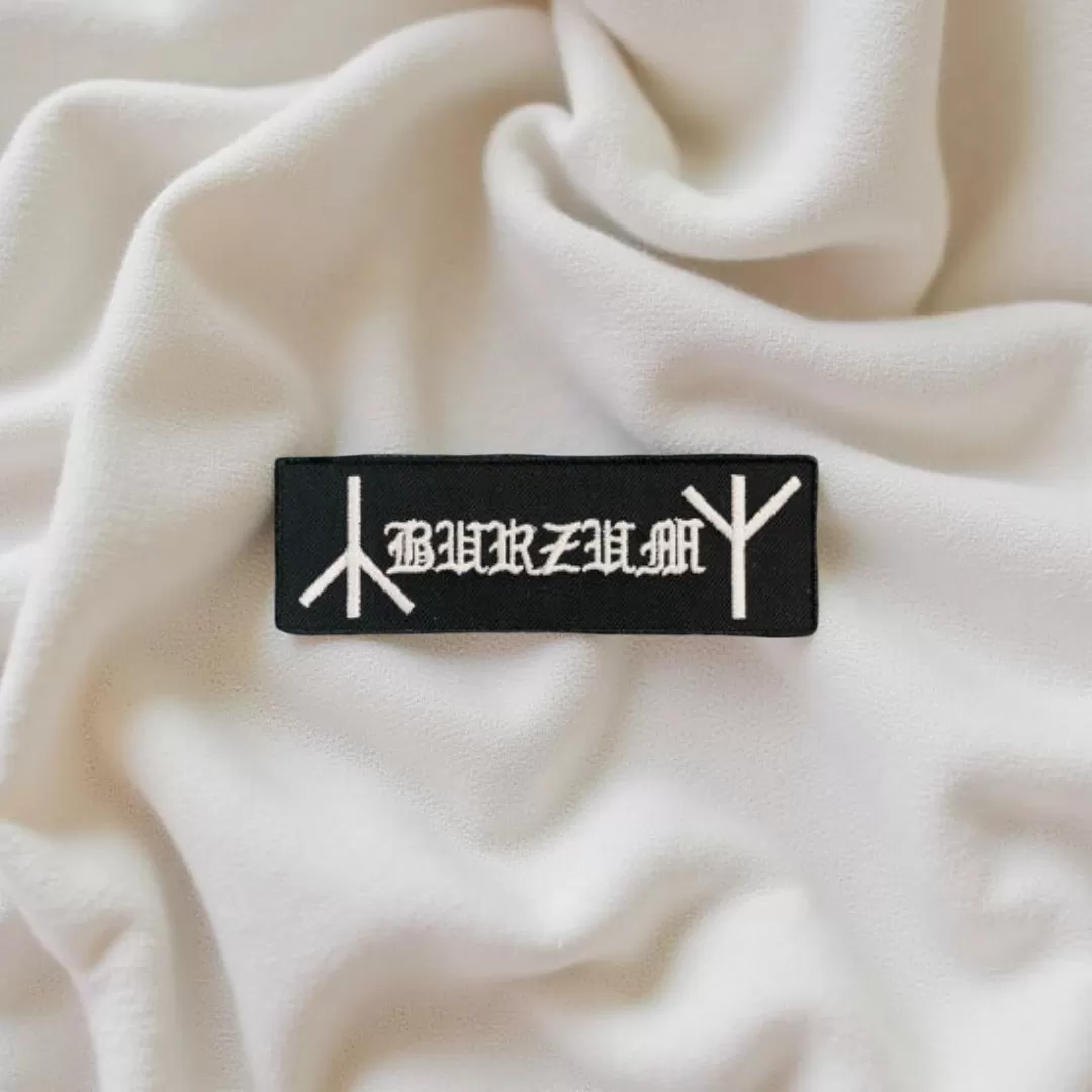 Burzum Runes Logo Patch Iron-On - Image 2