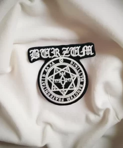 Burzum Sigil & Logo Embroidered Patch Iron-On - Image 2