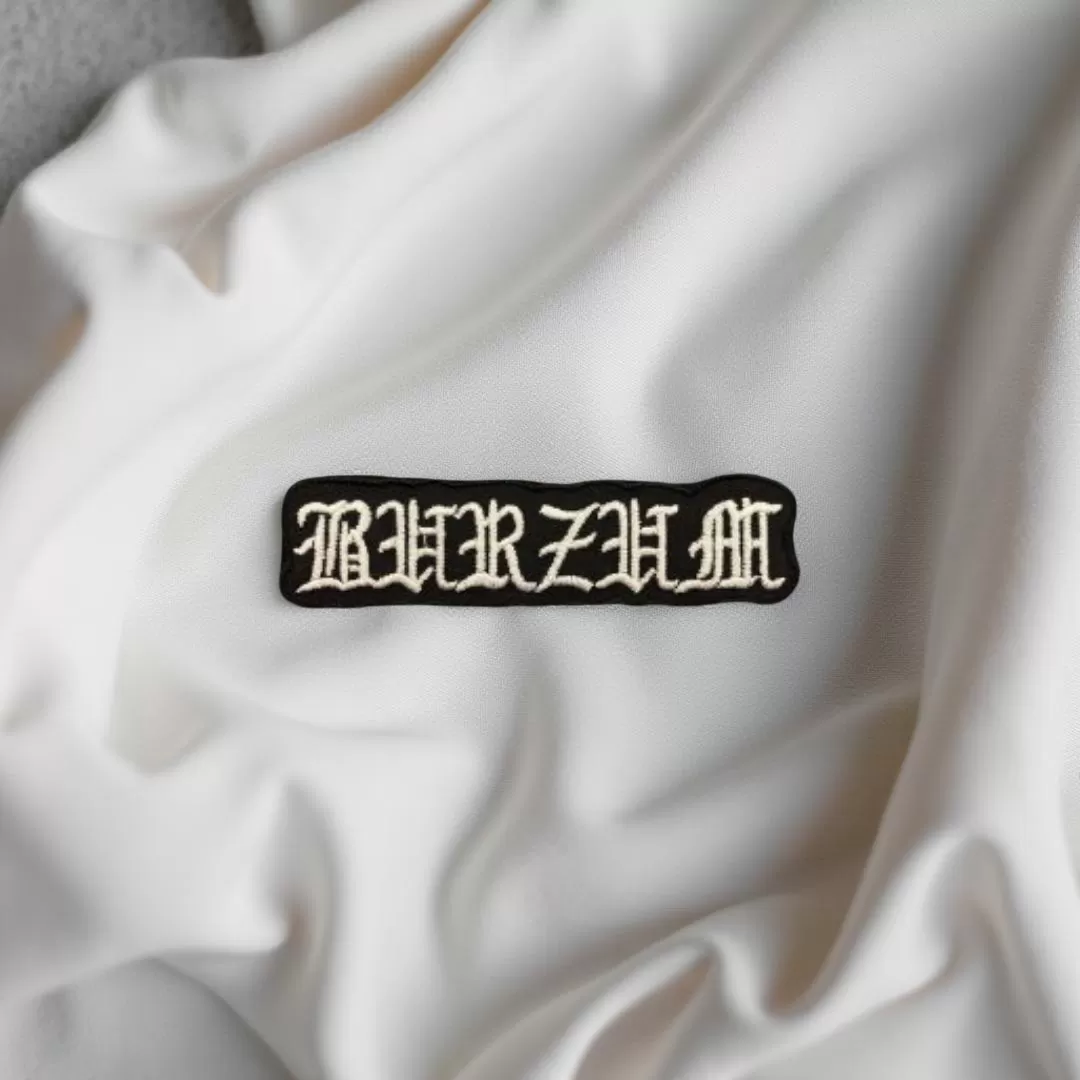 Burzum Classic Logo Patch Iron-On - Image 2
