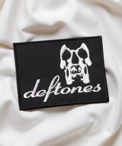 Deftones Skull Logo Patch Iron-On