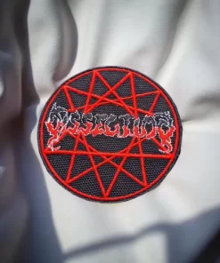 Dissection – Pentagram Logo Patch – Iron-On - Image 2
