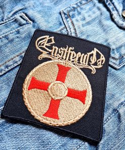 Ensiferum | Finnish Folk Metal Band | One Man Army | Viking Themes | Metal band | Viking | Embroidered Patch Badge Applique Iron on | Trendy | DIY | Decorative | Collectible