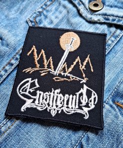 Ensiferum | Finnish Folk Metal Band | One Man Army | Viking Themes | Metal band | Viking | Embroidered Patch Badge Applique Iron on | Trendy | DIY | Decorative | Collectible
