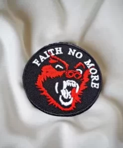 Faith No More Angry Red Beast Patch Iron-On - Image 2