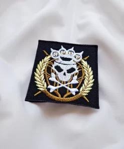 Five Finger Death Punch Skull Crest Patch Iron-On - Image 2