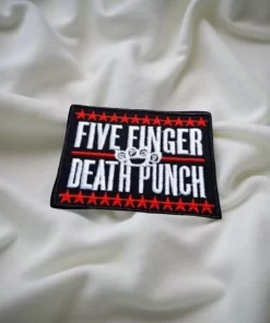 Five Finger Death Punch Stars Logo Patch Iron-On - Image 2