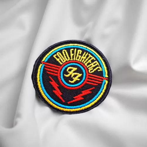 Foo Fighters Retro Wings Logo Patch – Iron-On - Image 2