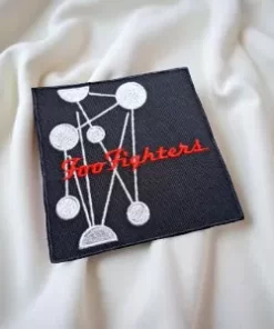 Foo Fighters Atom Design Logo Patch – Iron-On - Image 2
