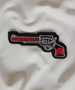 Alternative view of Guns N' Roses Revolver Logo Patch – Iron-On