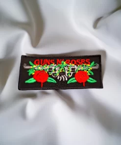 Guns N' Roses Barbed Wire & Roses Logo Patch – Iron-On - Image 2