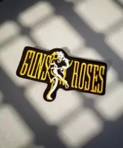 Guns N' Roses Dancing Skeleton Logo Patch – Iron-On - Image 2