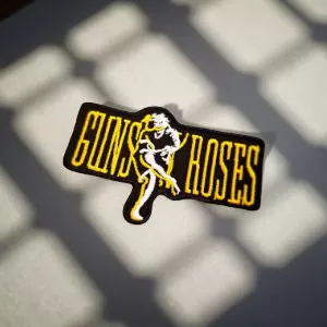 Guns N' Roses Dancing Skeleton Logo Patch – Iron-On - Image 2