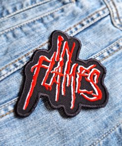 In Flames | Swedish Melodic Death Metal Band | The Jester Race | Embroidered Patch Badge Applique Iron on | Trendy | DIY | Decorative | Collectible