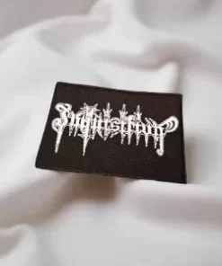 Inquisition White Logo Patch – Iron-On - Image 2