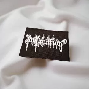 Inquisition White Logo Patch – Iron-On - Image 2