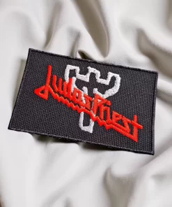 Judas Priest Logo & Trident Patch – Iron-On - Image 2