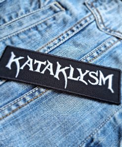 Kataklysm | Canadian Death Metal Band | Prevail | Extreme Metal | Embroidered Patch Badge Applique Iron on | Trendy | DIY | Decorative | Collectible