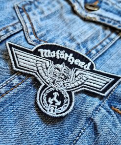 Motorhead | Embroidered Patch Badge Applique Iron on | Trendy | DIY | Decorative | Collectible