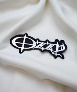Ozzy Osbourne Barbed Wire Logo Patch Iron-On - Image 2