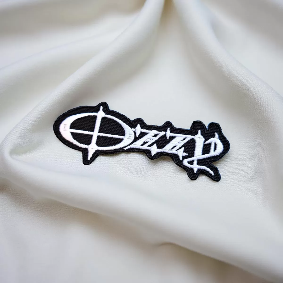 Ozzy Osbourne Barbed Wire Logo Patch Iron-On - Image 2