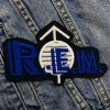 R.E.M. | REM | American Rock Band | Bill Berry | Peter Buck | Embroidered Patch Badge Applique Iron on | Trendy | DIY | Decorative | Collectible