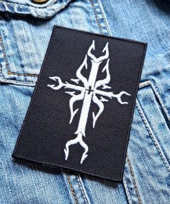 Satyricon | Medieval Black Metal | Embroidered Patch Badge Applique Iron on | Trendy | DIY | Decorative | Collectible