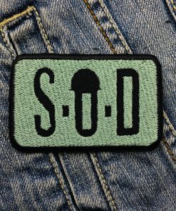 Stormtroopers Of Death | Sod | American Crossover Thrash Band | ‎Bigger than the Devil | Embroidered Patch Badge Applique Iron on | Trendy | DIY | Decorative | Collectible