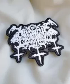 Satanic Warmaster Logo Patch – Iron-On - Image 2