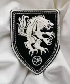 Satanic Warmaster White Lion Crest Patch – Iron-On - Image 2