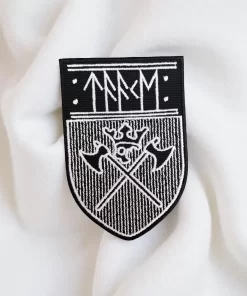 Taake Crest Shield Patch – Iron-On - Image 2