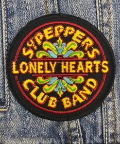 The Beatles | British Rock Band | John Lennon | Embroidered Patch Badge Applique Iron on | Trendy | DIY | Decorative | Collectible