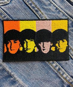 The Beatles | British Rock Band | John Lennon | Embroidered Patch Badge Applique Iron on | Trendy | DIY | Decorative | Collectible
