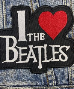 The Beatles | British Rock Band | John Lennon | Embroidered Patch Badge Applique Iron on | Trendy | DIY | Decorative | Collectible