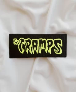 The Cramps Neon Green Logo Patch Iron-On - Image 2
