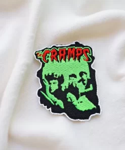 The Cramps Green Ghoul Band Patch Iron-On - Image 2