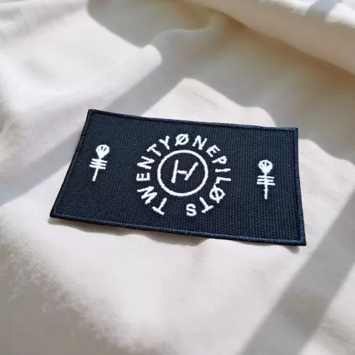 Twenty One Pilots Band Logo Patch Iron-On - Image 2