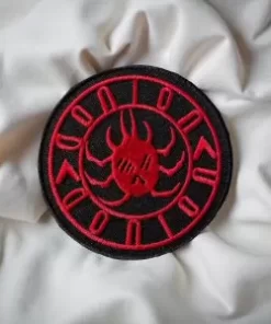 Voivod Tribal Circle Logo Patch – Iron-On - Image 2