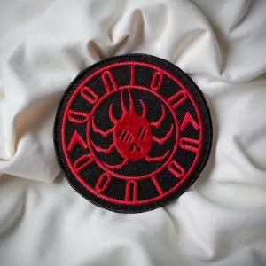 Voivod Tribal Circle Logo Patch – Iron-On - Image 2