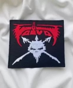 Voivod Skull Emblem Patch – Iron-On - Image 2