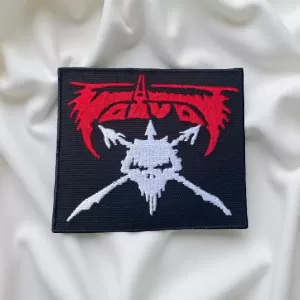 Voivod Skull Emblem Patch – Iron-On - Image 2