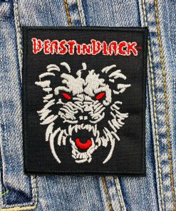 Beast In Black Band | Finnish Metal | Anton Kabanen | Berserker | Embroidered Patch Badge Applique Iron on | Trendy | DIY | Decorative | Collectible