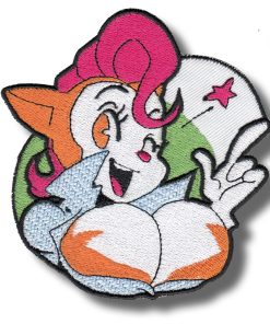 Dr Lachatte | Cartoon | Embroidered Patch Badge Applique Iron on | Trendy | DIY | Decorative | Collectible