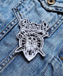 Ensiferum | Finnish Folk Metal Band | One Man Army | Viking Themes | Metal band | Viking | Embroidered Patch Badge Applique Iron on | Trendy | DIY | Decorative | Collectible
