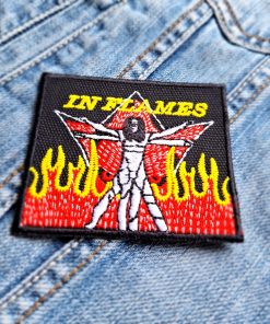 In Flames | Swedish Melodic Death Metal Band | The Jester Race | Embroidered Patch Badge Applique Iron on | Trendy | DIY | Decorative | Collectible